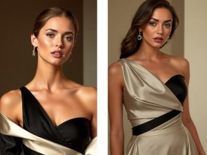 Asymmetric Necklines